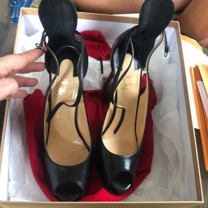 Christian louboutin black heels